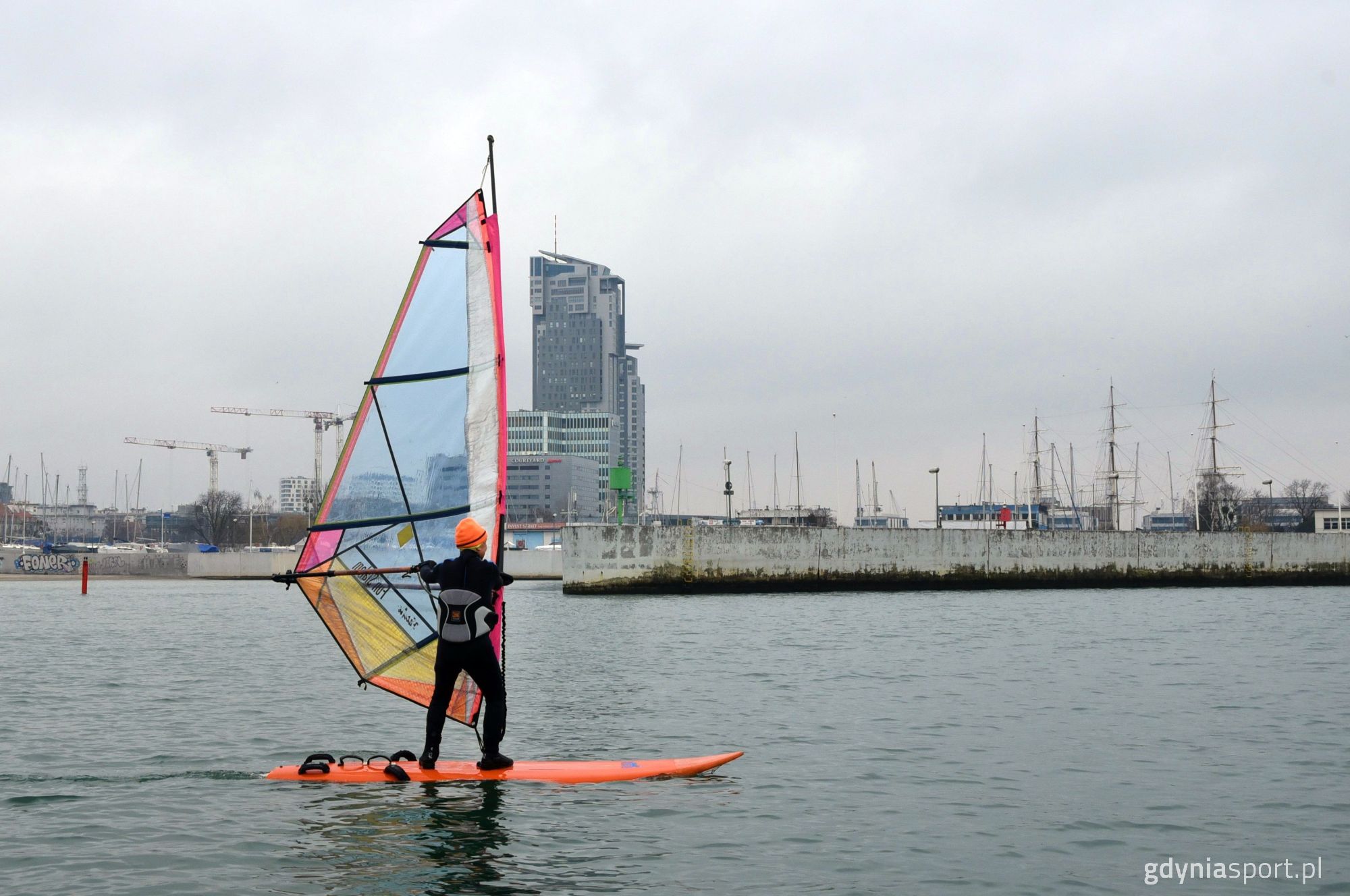 Piotr Dudek z deską