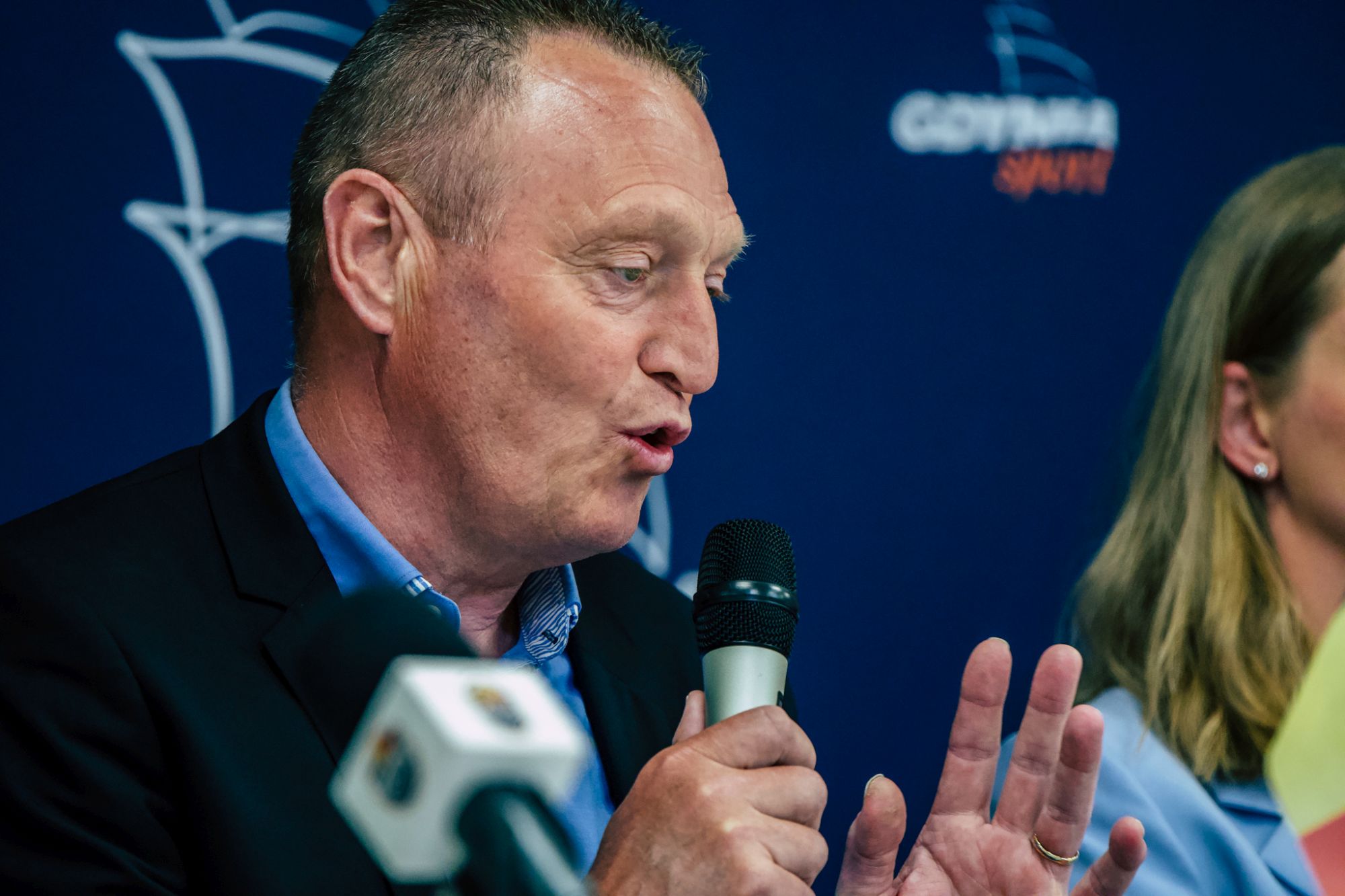 Trener Philip Mestdagh (fot. Agnieszka Modelska/VBW Arka Gdynia)