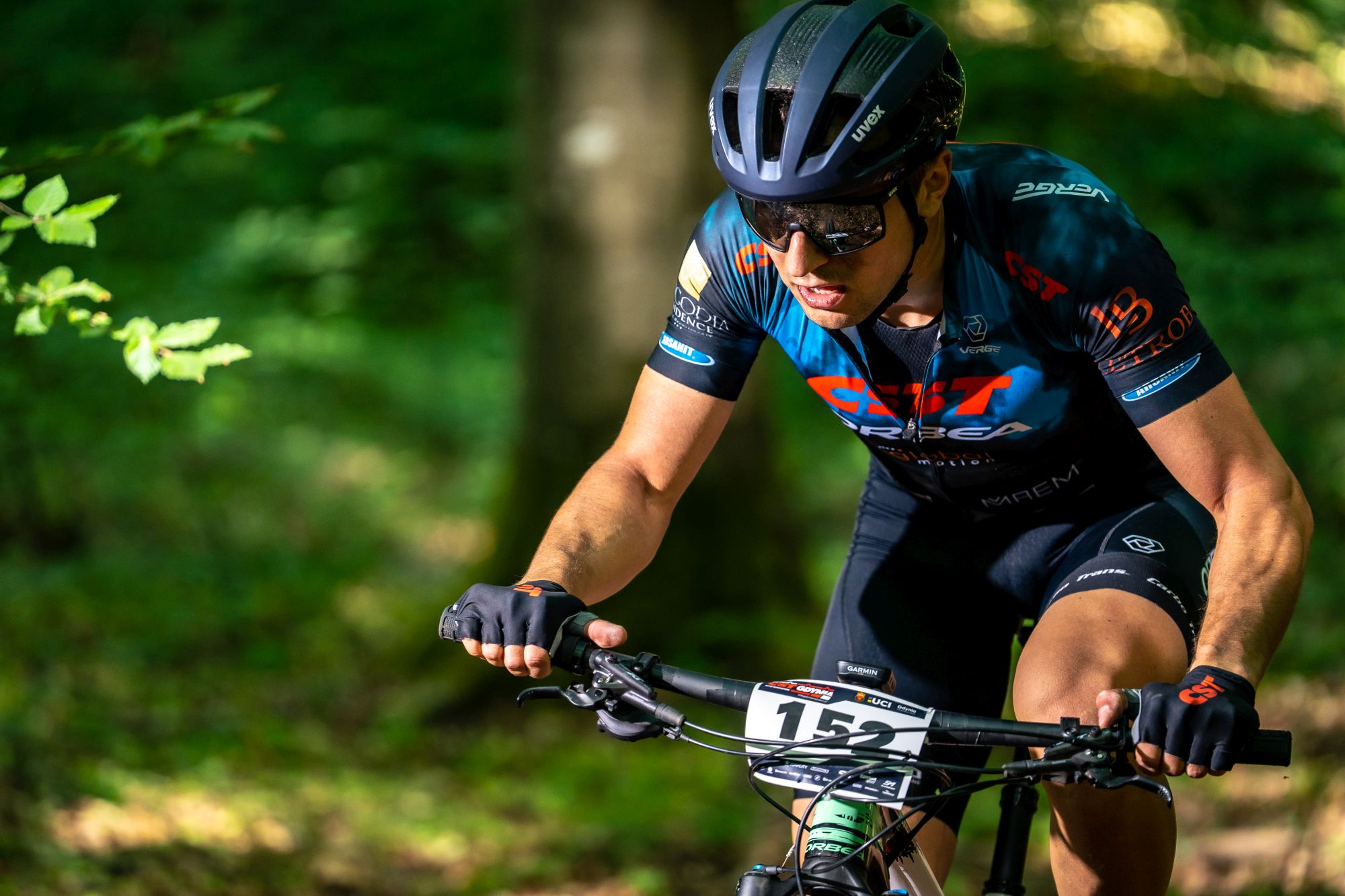 zawodnik w trakcie rywalizacji