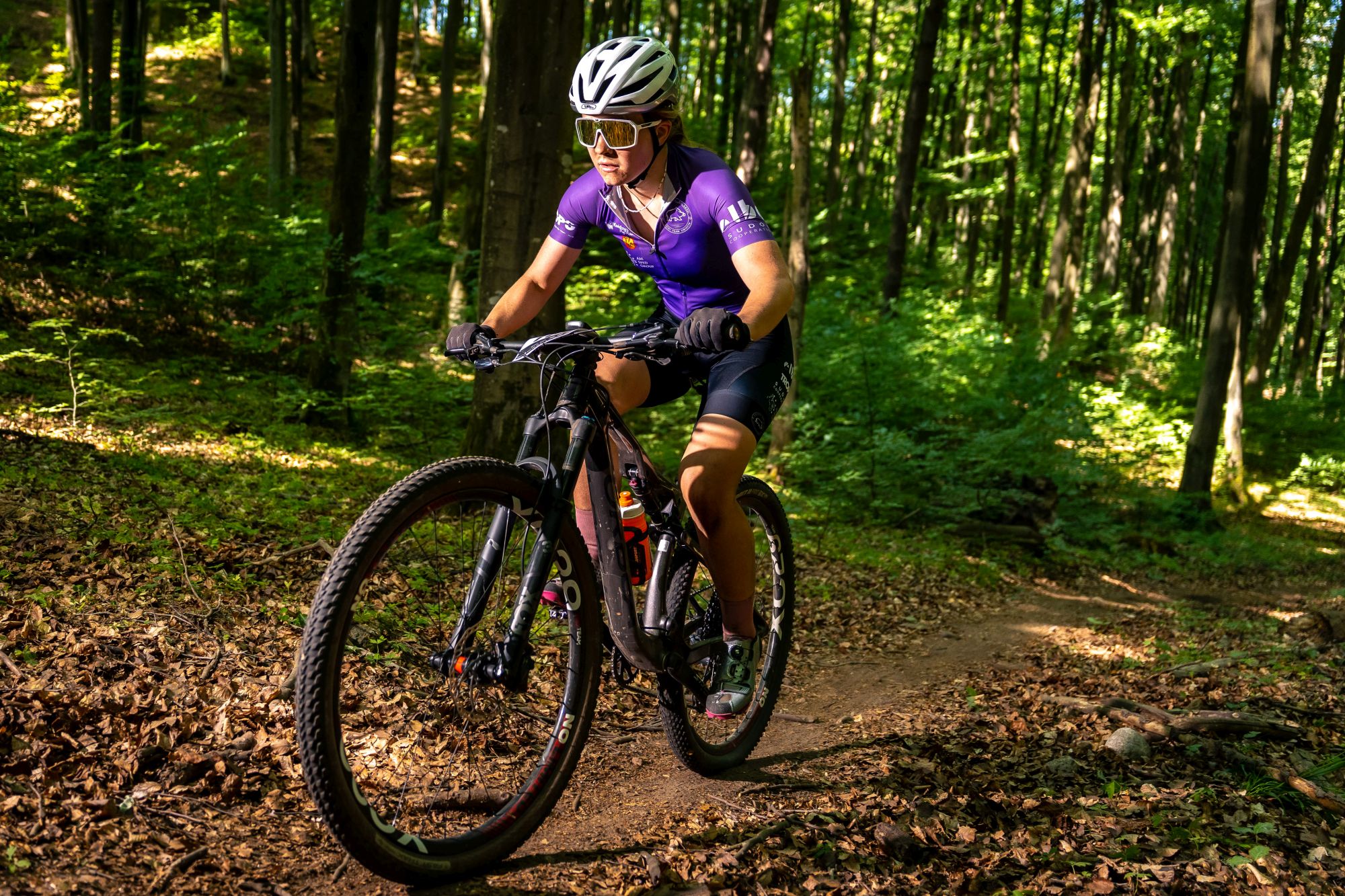 zawodniczka w trakcie rywalizacji