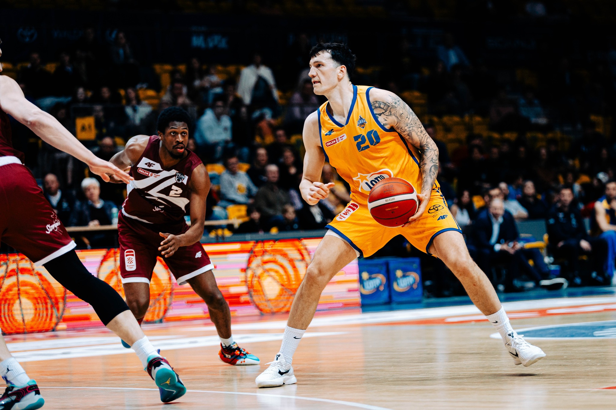 zawodnik w trakcie gry