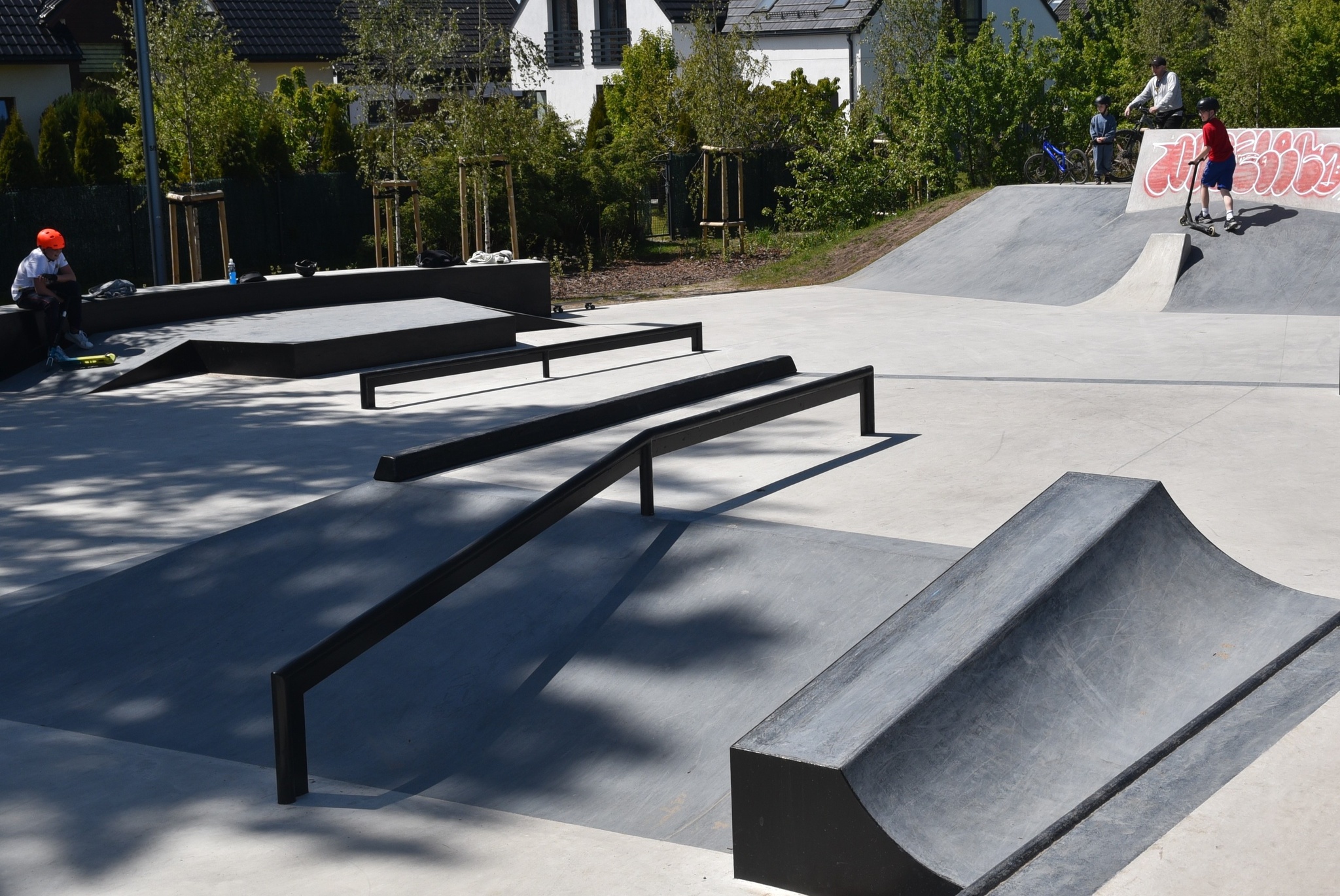 elementy skateparku