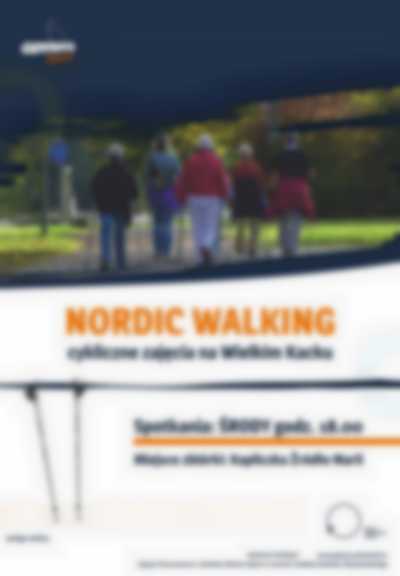 Zajęcia nordic walking na Wielkim Kacku