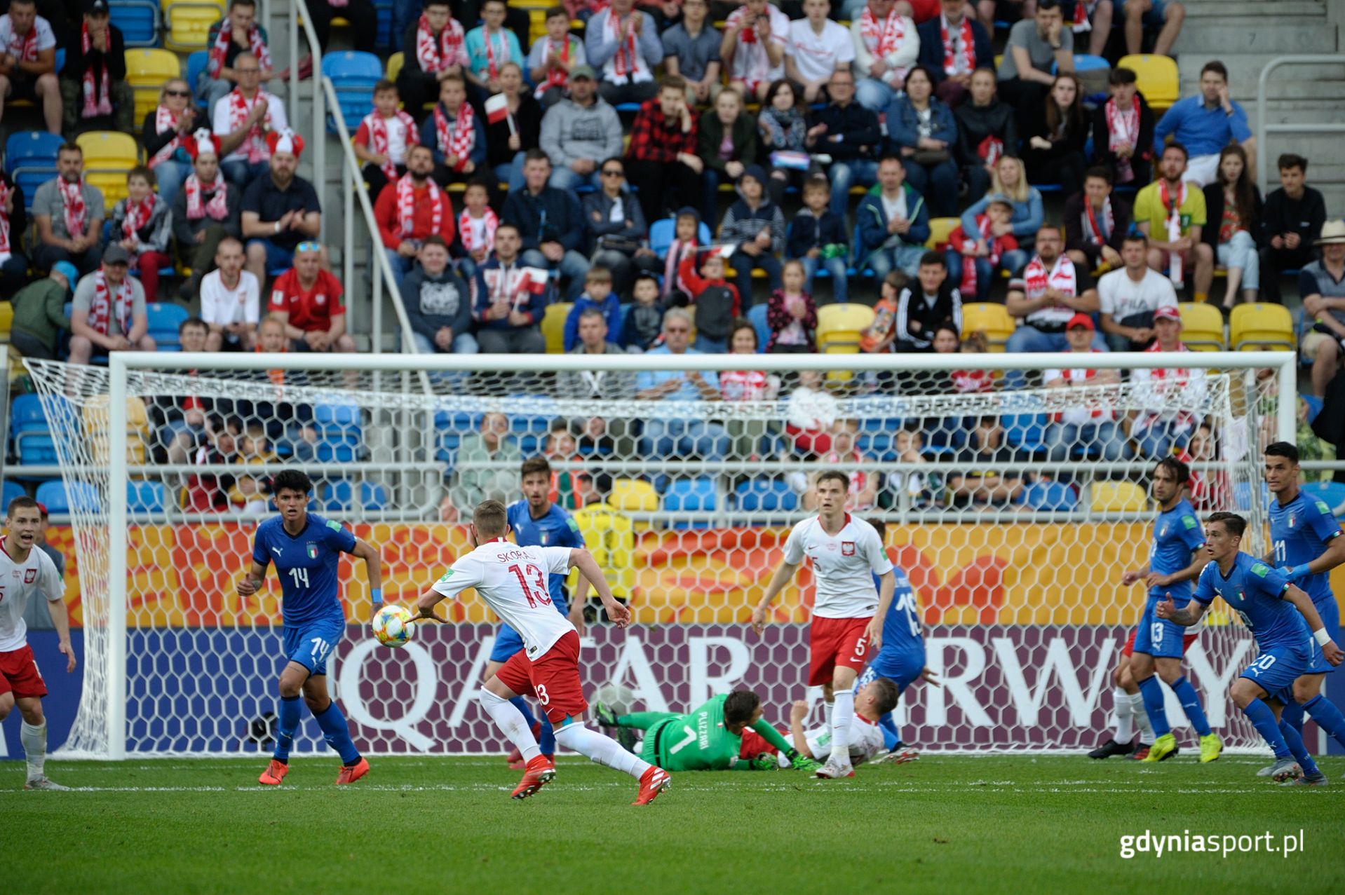 Polacy przegrali w Gdyni z Włochami 0:1