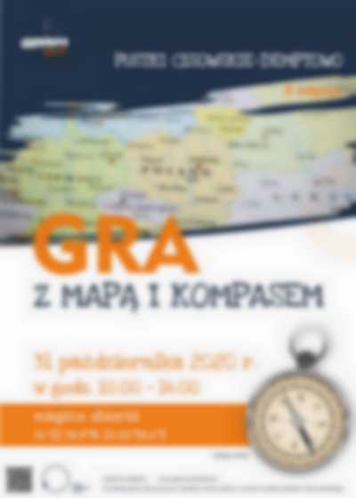 Gra z kompasem na pustkach - baner