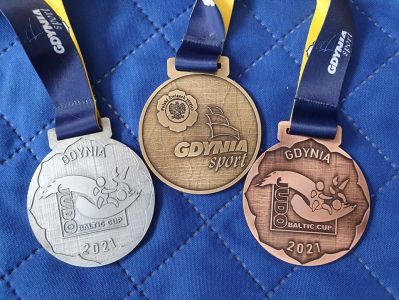 Medale turnieju Judo Baltic Cup 2021