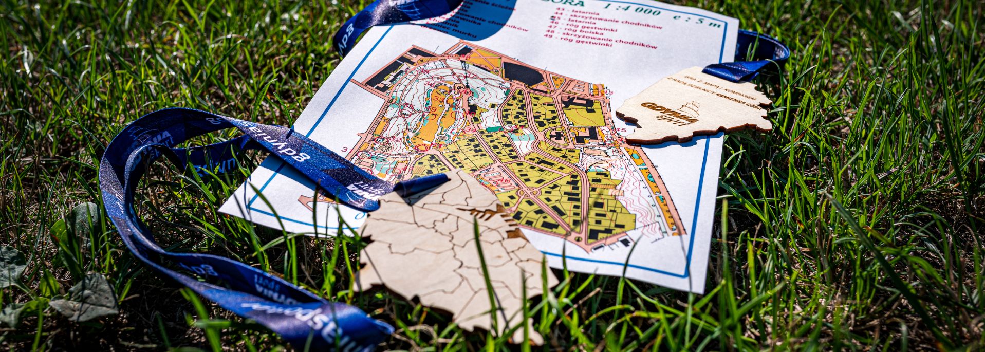 Mapa do biegu na orientację