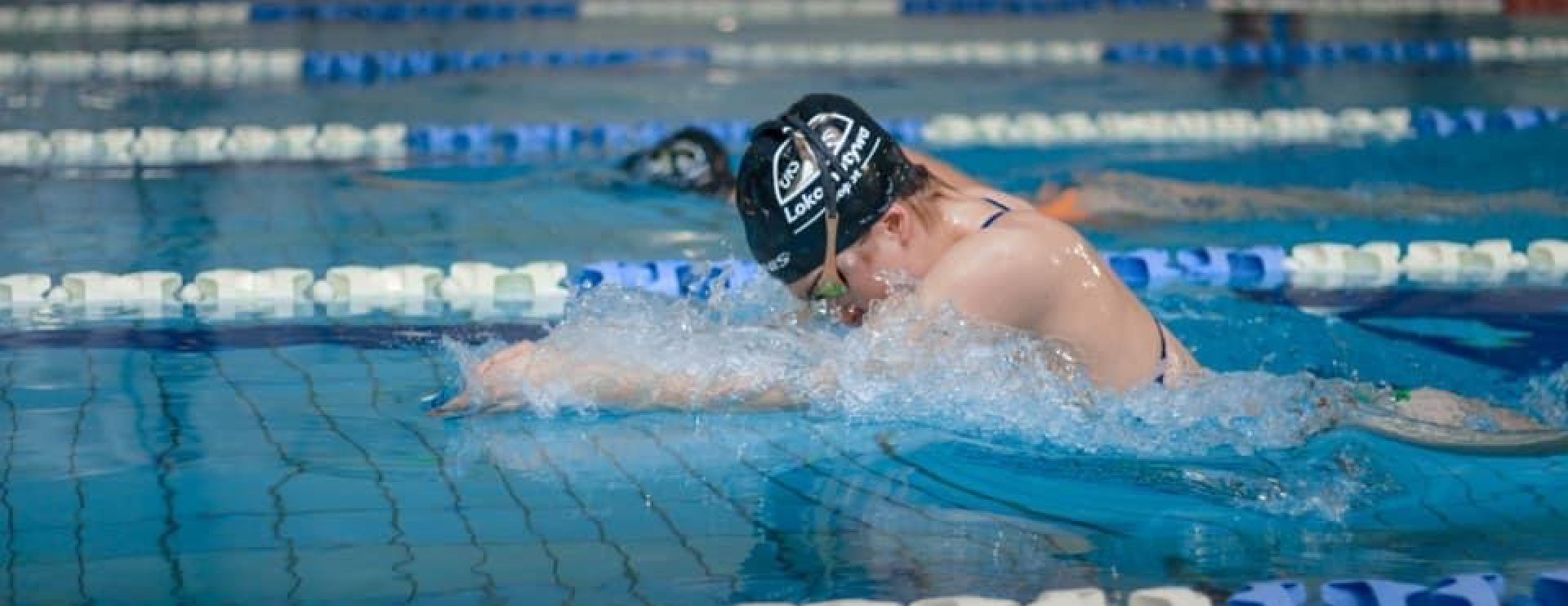 Zofia Chrzan podczas Mistrzostw Europy Juniorów w Pływaniu 