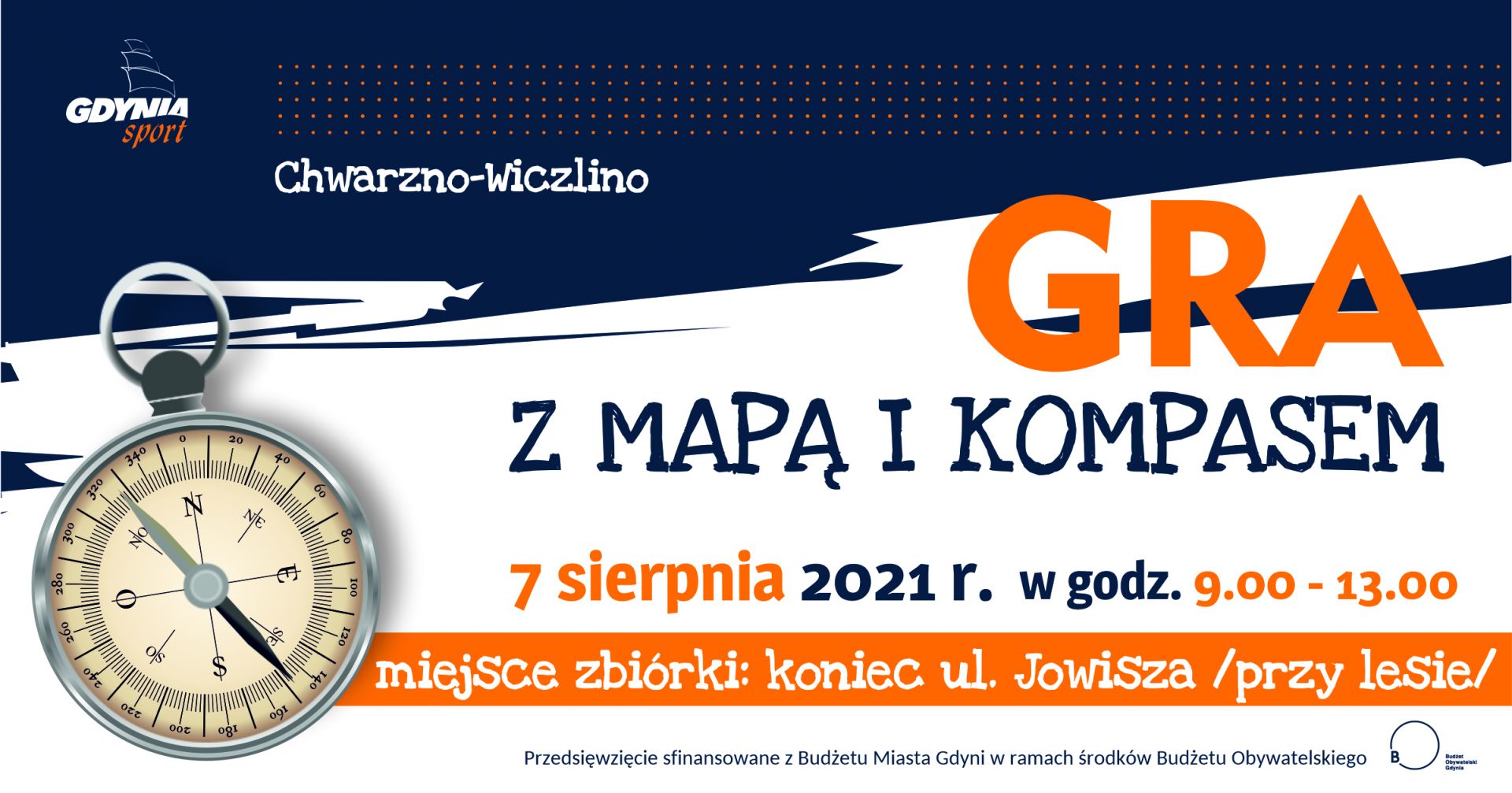 Gra z Mapą i Kompasem na Chwarznie-Wiczlinie - GCS