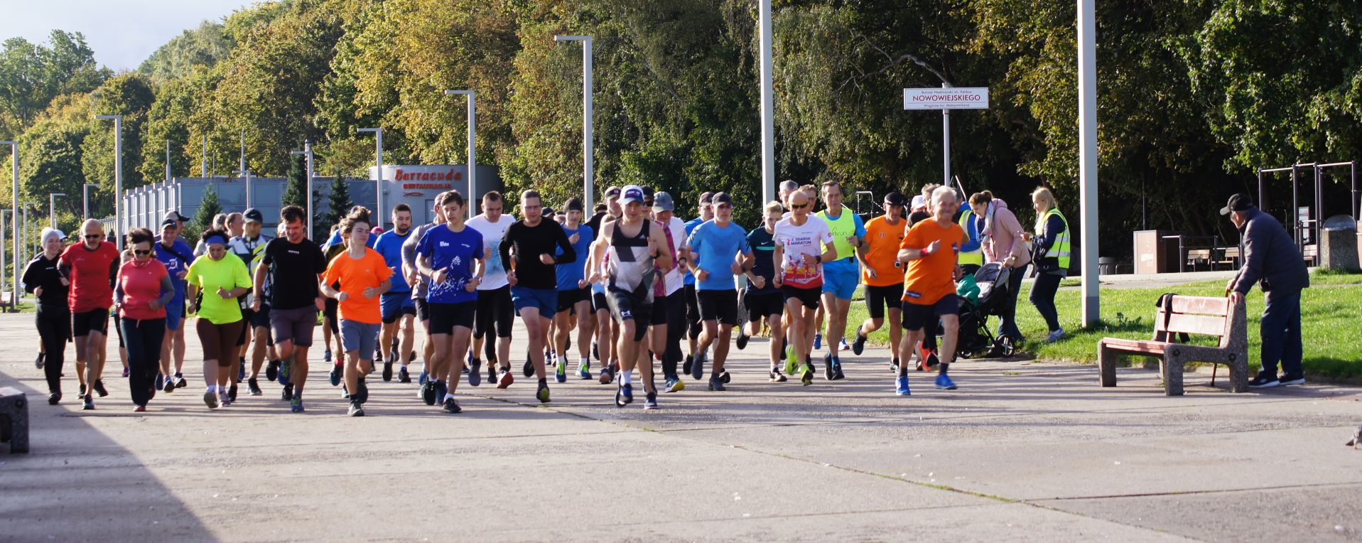 start do parkrun w Gdyni