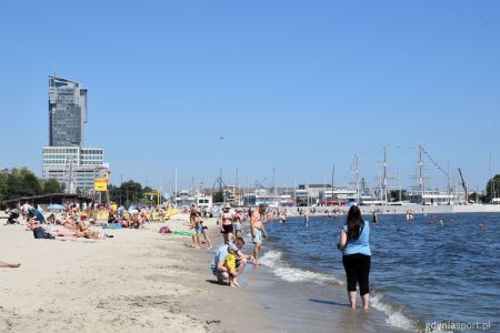 Plaża w Gdyni