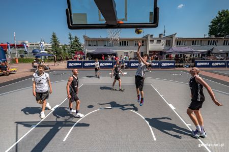 boiska do koszykówki 3x3 z lotu ptaka