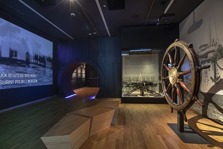 muzeum marynarki wojennej w Gdyni - ekspozycja