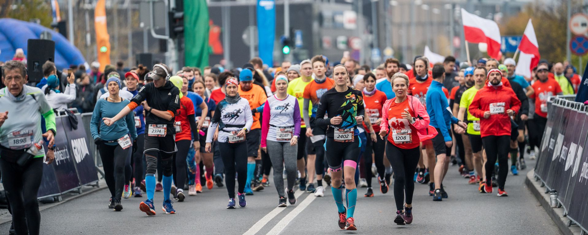 Start Gdyńskiego Biegu Niepodległości