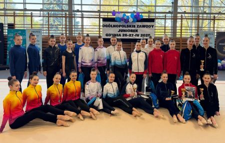 Gimnastyczki Stowarzyszenia Gimnastyki Artystycznej Gdynia