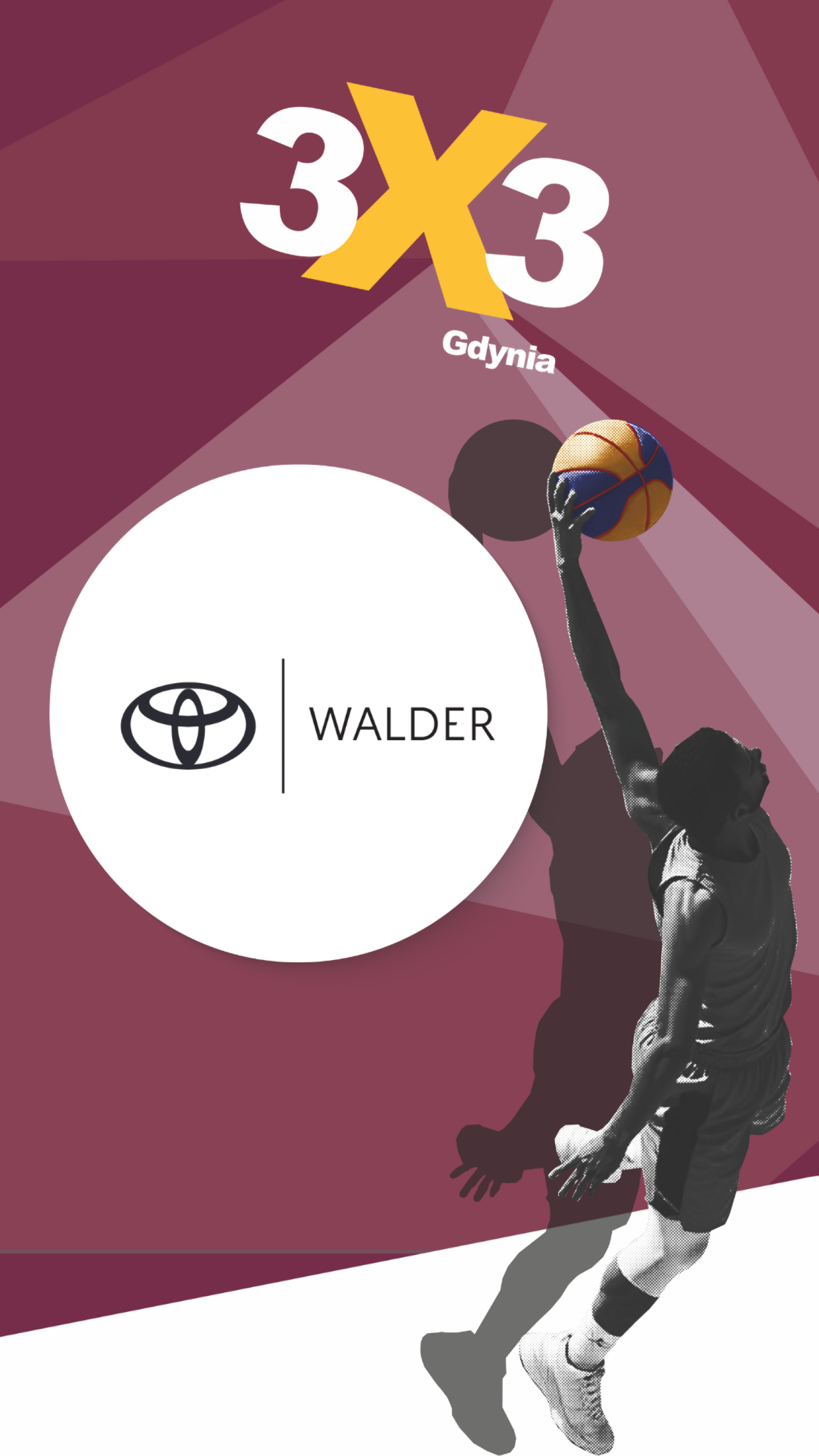 Partnerzy 3x3 Gdynia 2025 - Toyta Walder