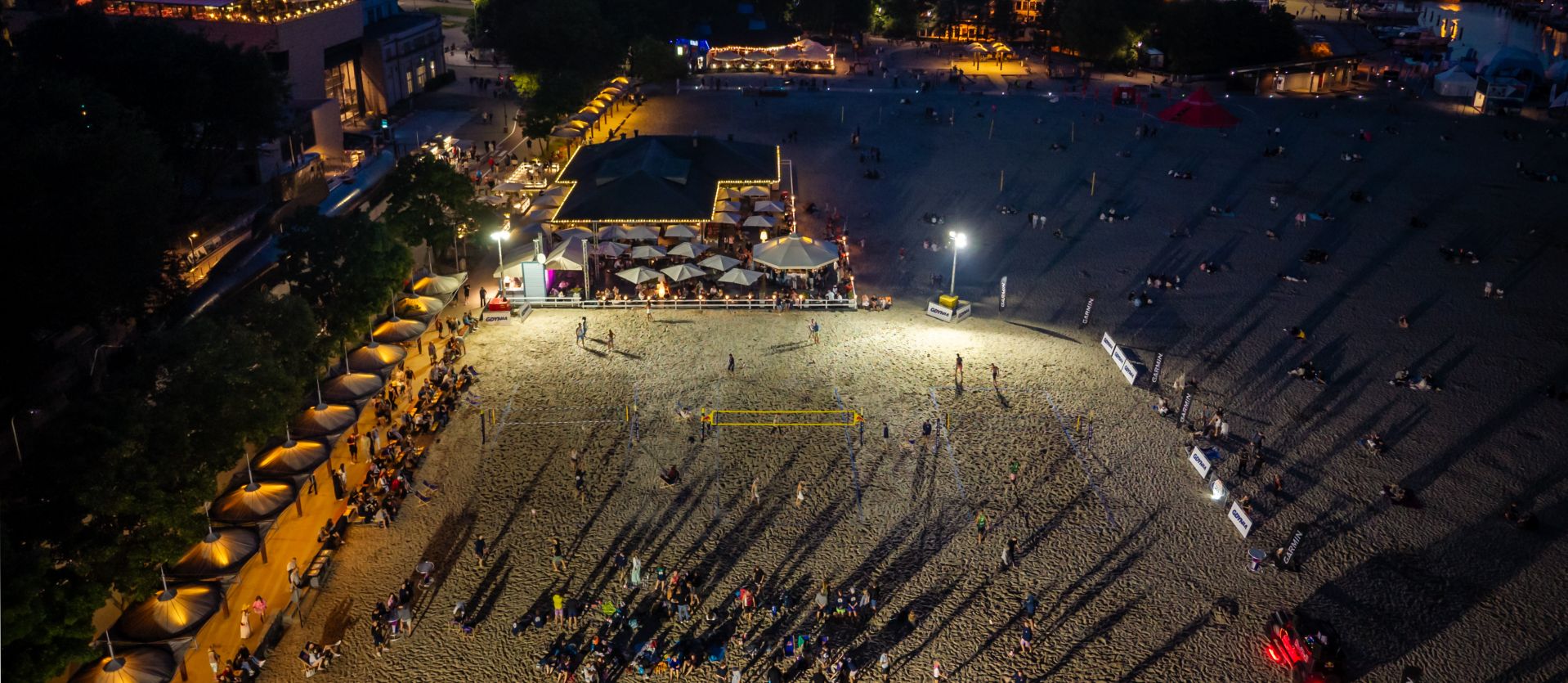 zdjęcie wydarzenia z lotu ptaka