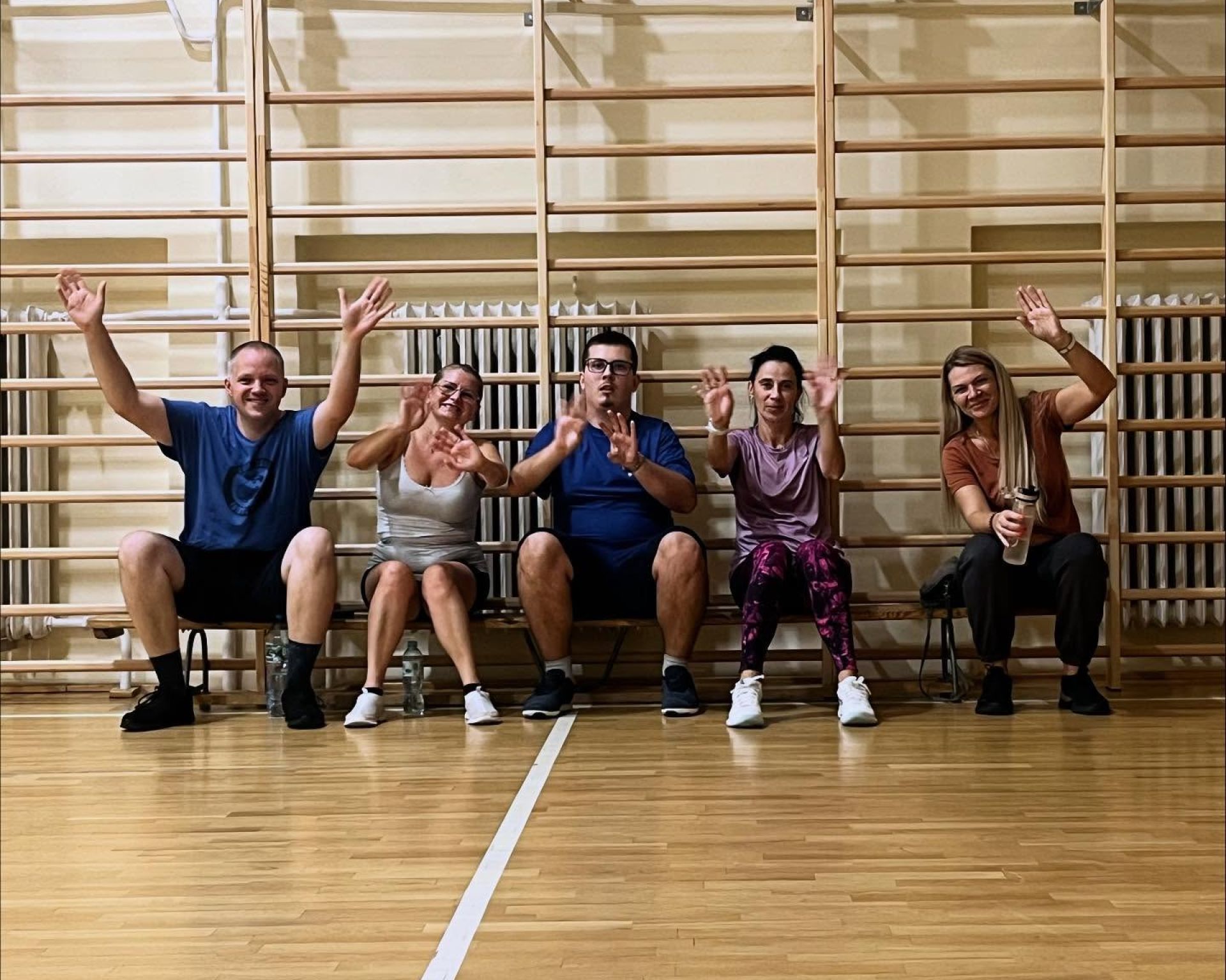 Uczestnicy zajęć Zumba Fitness